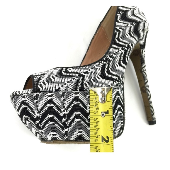 Betsey Johnson Barrdot Peep-toe Platform High Heel - Picture 11 of 12